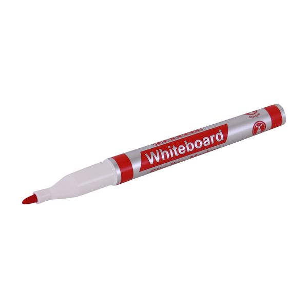 Whiteboard Markers (10 Markers - Slimline Tip - Red) Pack of 2