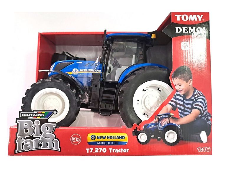 Tomy Big Farm New Holland T7.270 Tractor 1/16