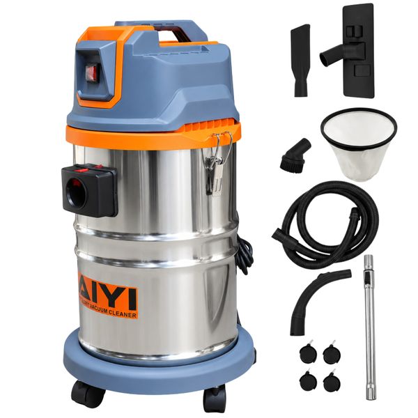 AIYI 1500W 30L Wet &amp; Dry Vacuum Cleaner AY001-894