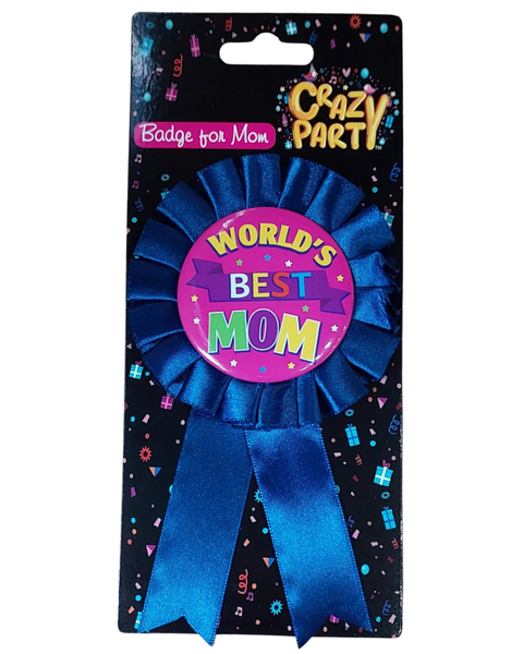 World's Best Mom Badge