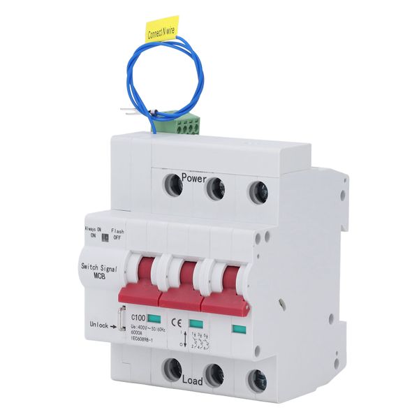 3P Miniature Circuit Breaker Switch 400V AC for Industrial Control
