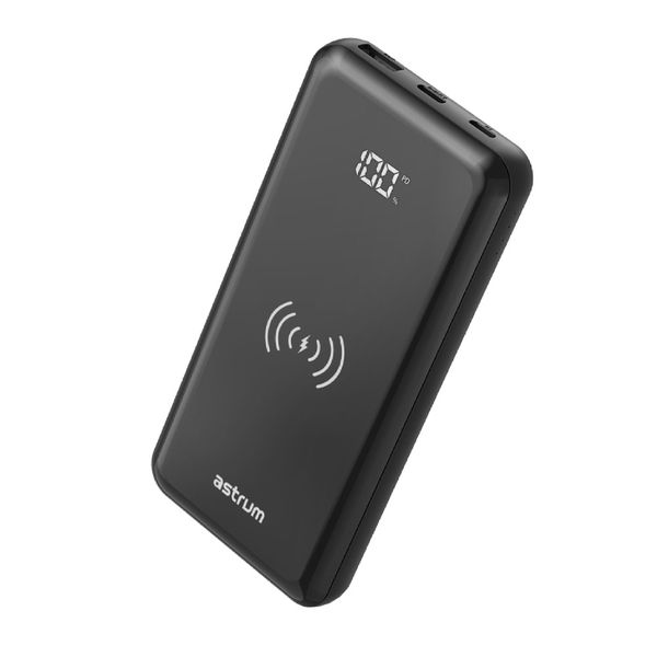 Astrum PD20W Wireless Charger + Power Bank Fast Charge 10000mAh 2A - PB195