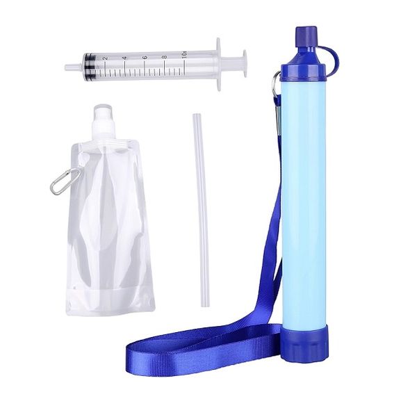 Outdoor Personal Portable Water Purifier Survival Water Filter Straw
