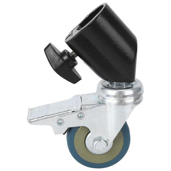 3PCS 22mm Universal Caster Tripod Pulley For Light Stands/Studio Boom