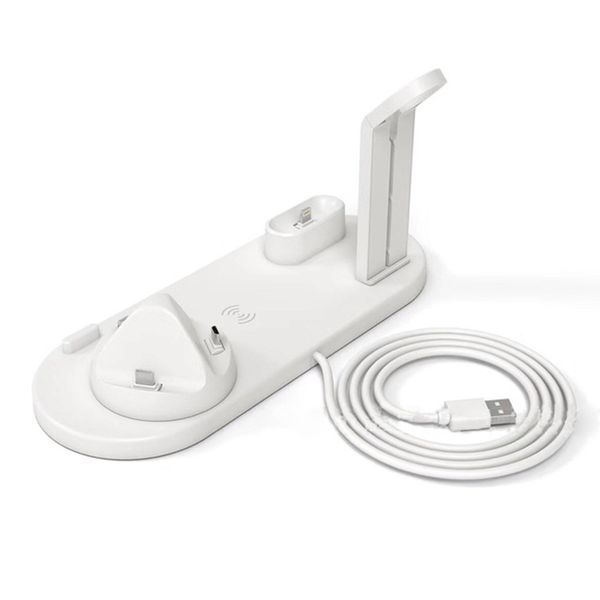 4 in 1 Smart Phone Holder Fast Wireless Charger Stand