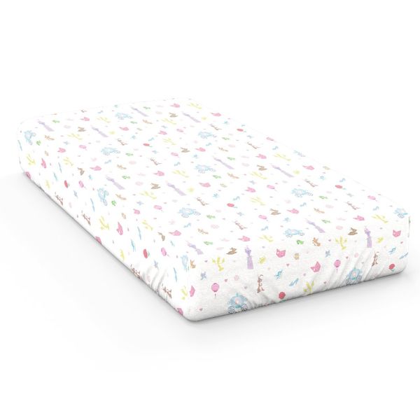 Disney Princess - Cut Paper 2pc Set of Fitted Sheets