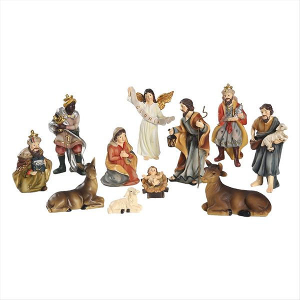 Christmas Nativity Scene Hand Drawn Christmas Nativity Scene