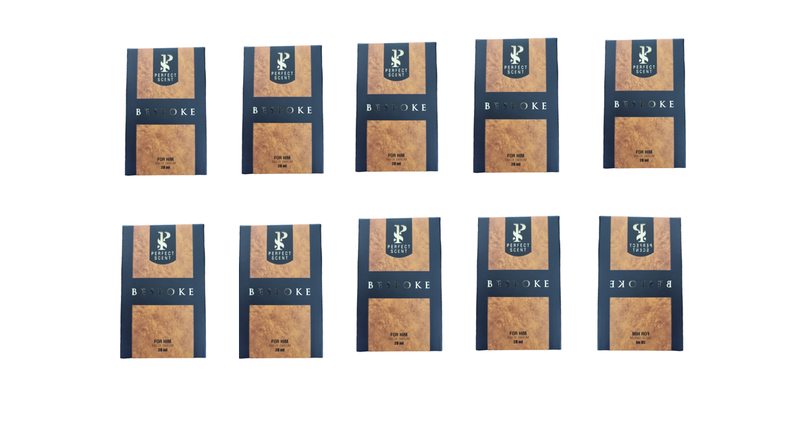 Perfect Scent Bespoke For Him Pocket size Cologne Pack of 10
