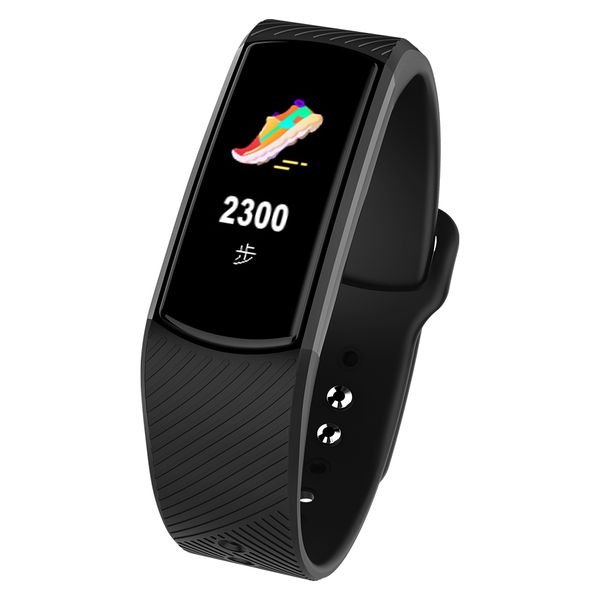 0.96" Smart Band: Black