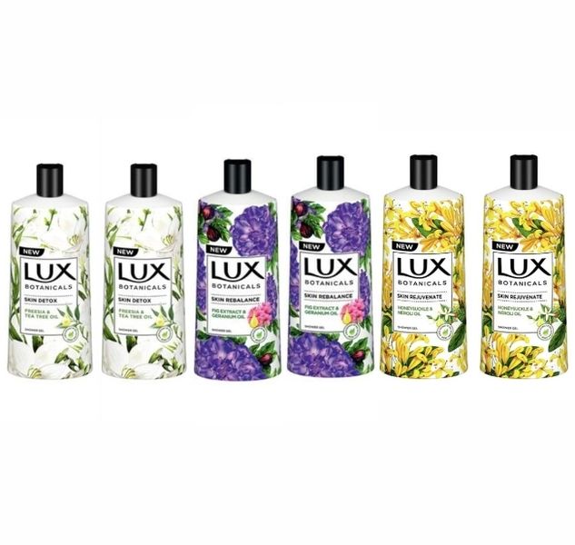 Lux Botanicals Shower Gel Set 6 x 750ml