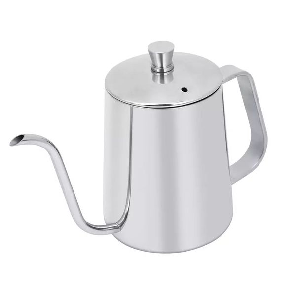 600ml Stainless Steel Coffee Pouring Over Gooseneck Kettle