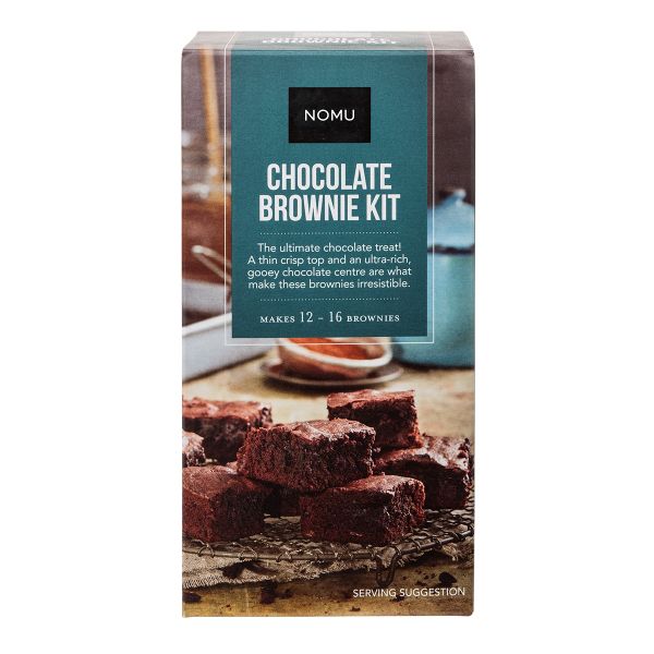 NOMU Chocolate Brownie Baking Kit 605g