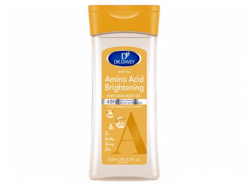 Dr Davey Amino Acid Brightening Moisturizing Glow Body Oil 200ml