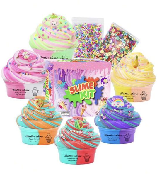 6 Pieces Mixed Color Slime Kit
