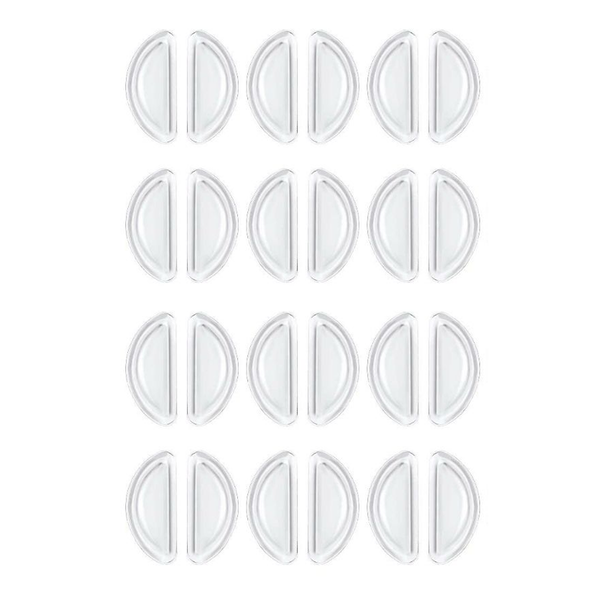 Nose Pads Transparent Pillow type 2 Mm Thick for Glasses