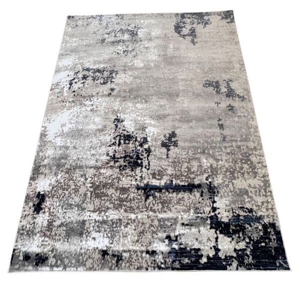 Rugs &amp; Decor / Exquisite Modern Grey &amp; Navy Area Rug - 290 x 200 cm