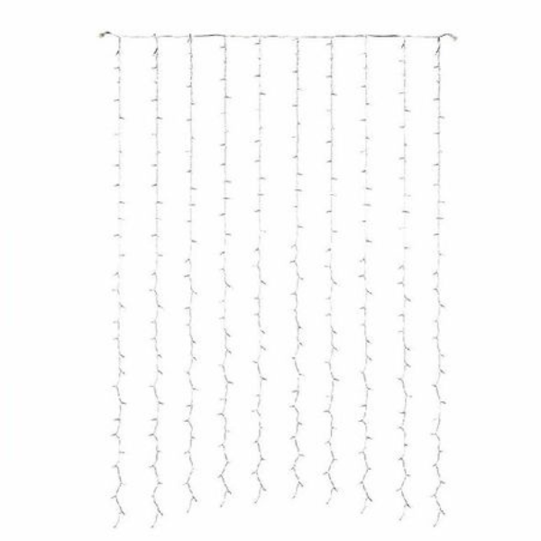 ZYF-D97 Warm White LED Clear Cable Fairy Curtain Light