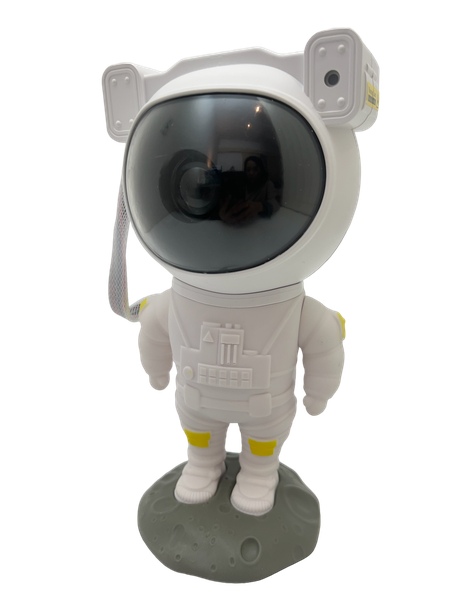 Astronaut Galaxy Night Light Projector-white