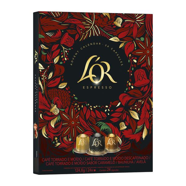 L'OR Espresso Advent Calendar - 24x Nespresso Compatible Coffee Capsules