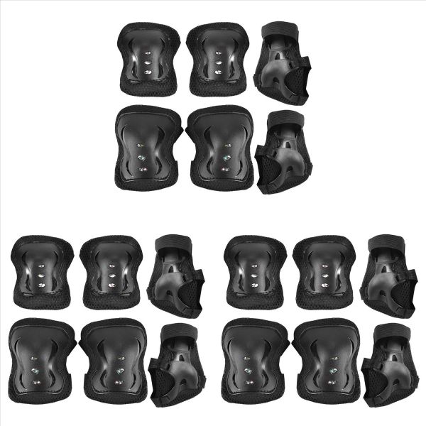 Knee Pad Elbow Pads Guards Protective Gear Set For Roller Bike Sports