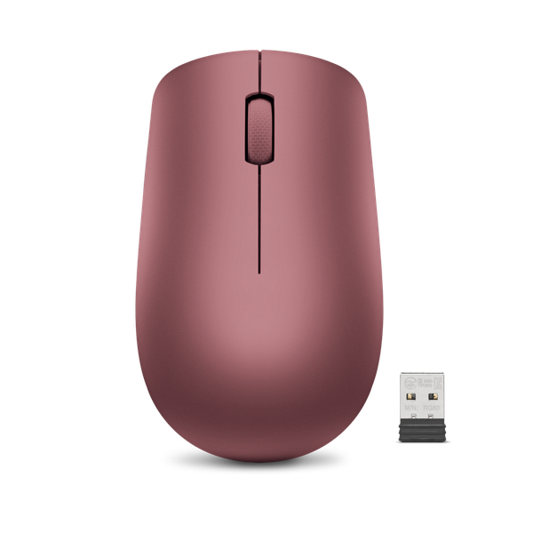 Lenovo 530 Wireless Mouse - Cherry Red