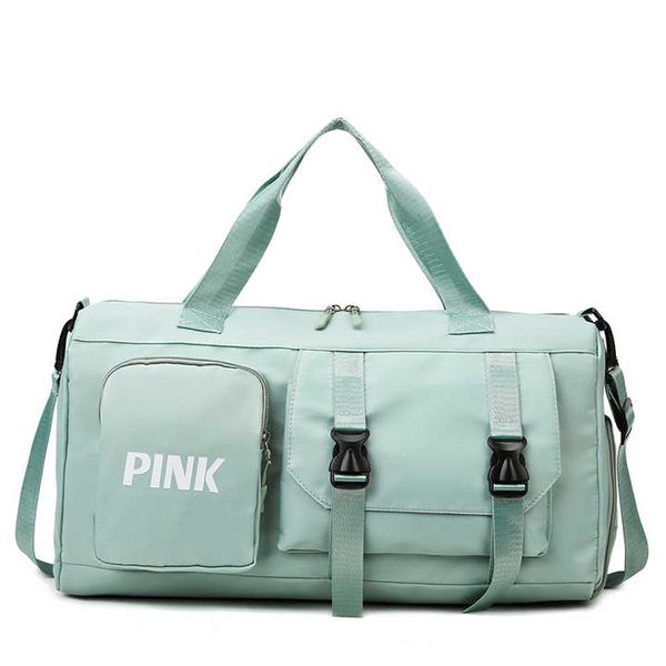 6-Compartment Wet &amp; Dry Duffel Bag with Shoe Compartment