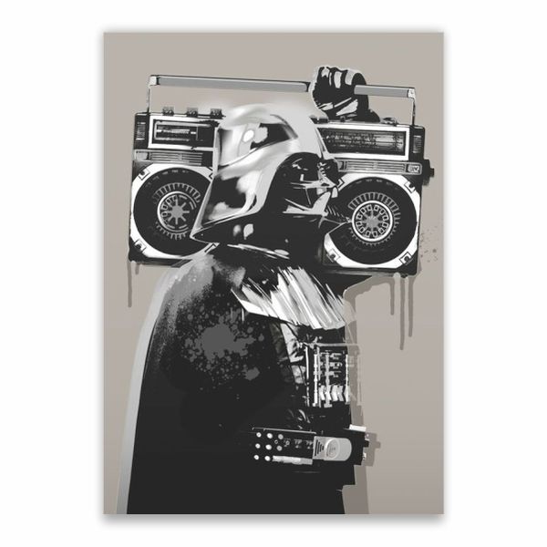 Darth Vader Loud Speaker Poster - A1