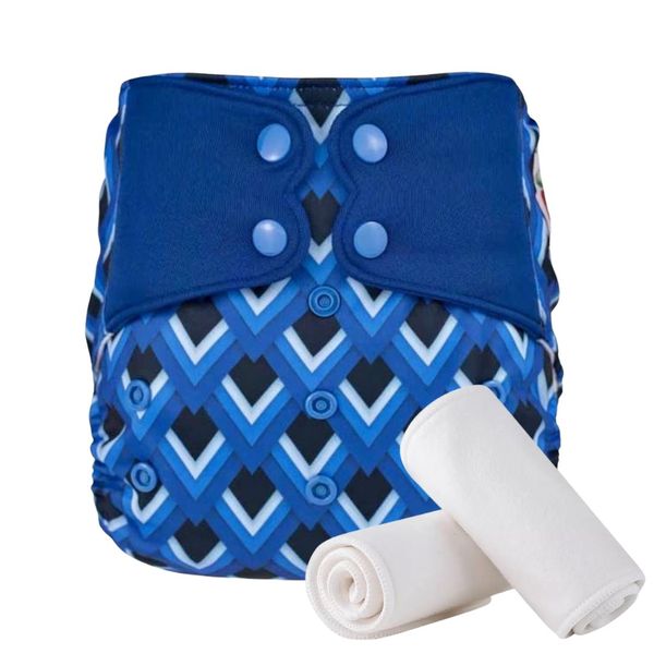 Reusable Cloth Diaper - Chevron