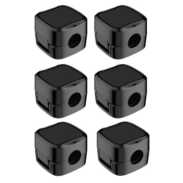 6 Data Cable Magnetic Cable Managers, Desktop Cable Clip Fasteners