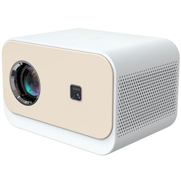 Projector 1080P Full HD Home Movie Theater Office Projector with Speaker