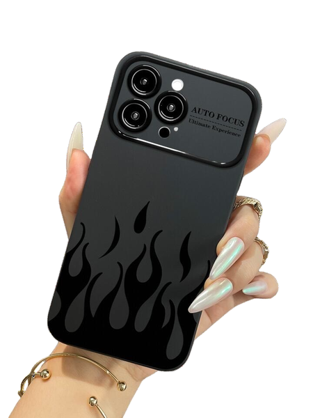 Flame Pattern iPhone 15 Pro Cover Case