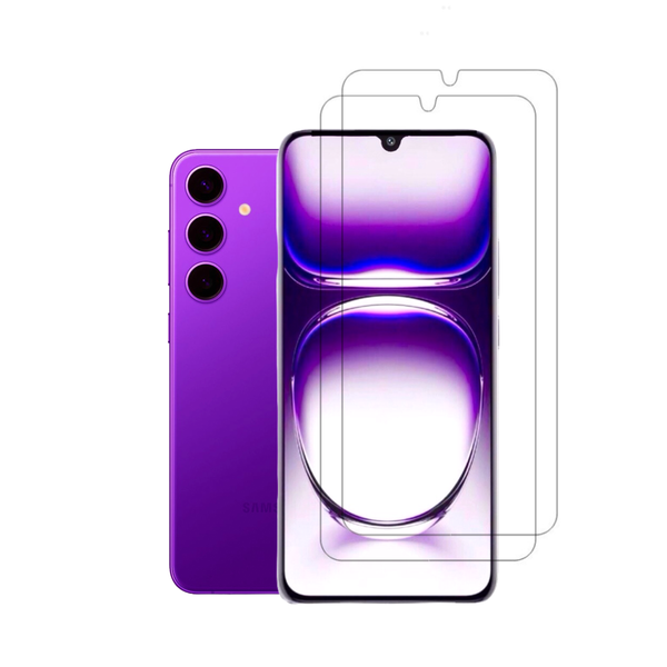 Screen Protector Compatible with A05S - Pack of 2 Premium Glass Compatible with Samsung Galaxy A05S