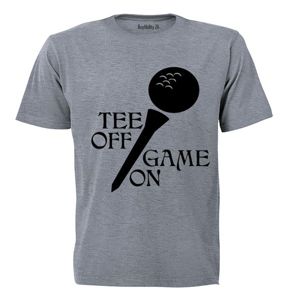 Tee Off - Game On - Golf - Mens - T-Shirt - White