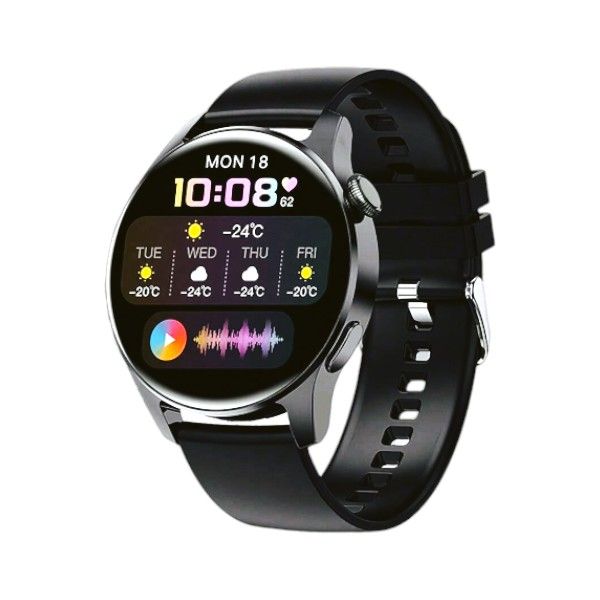 IP67 Water Resistant Smartwatch With Multiple Sports Modes - Black