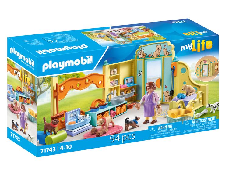 Playmobil My Life - Puppy Care Centre Playset - 94 Piece