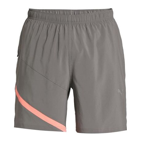 orange puma shorts