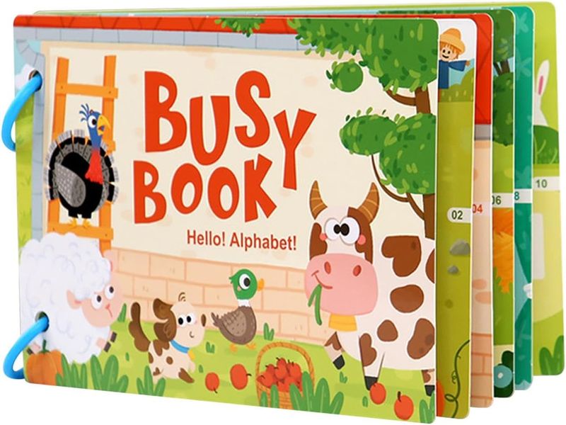 Preschool Learning Paper Busy Book