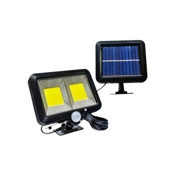 2 Split Cob Solar Powered Motion Sensor Light Wi image