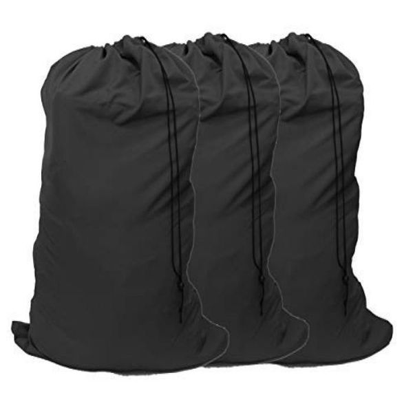 Extra Large Laundry Bag 3 Pack, 30x40" Oxford Drawstring Travel Sack