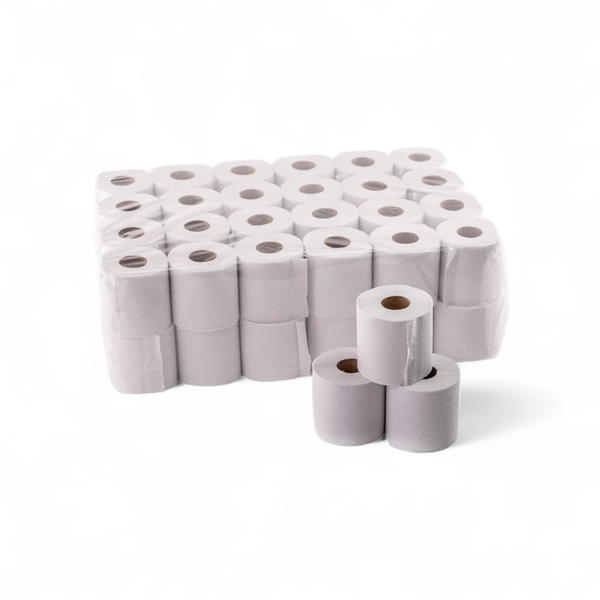 1 Ply Recycled (300 sheets) Toilet Paper 48 Rolls.