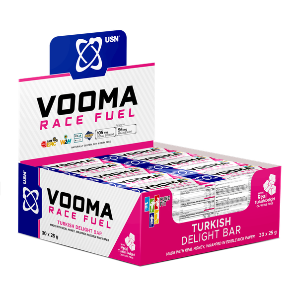 Vooma Nougat Bar Turkish Delight 30 x 25g