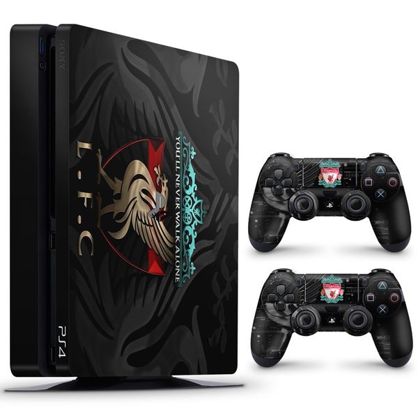 Decal Skin Compatible with PS4 Slim - Liverpool 2024 (Decal Only)
