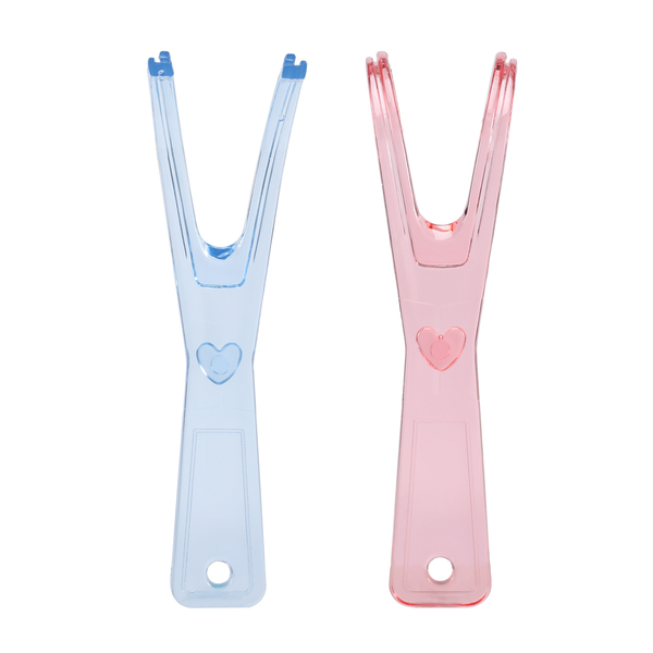 2Piece Dental Floss Durable Teeth Cleaning Breath Fresh Oral Care Tool