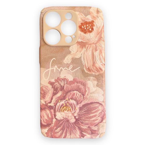 AMA Luxury Flower Painted Protective Phone Case For iPhone 11 Pro Max