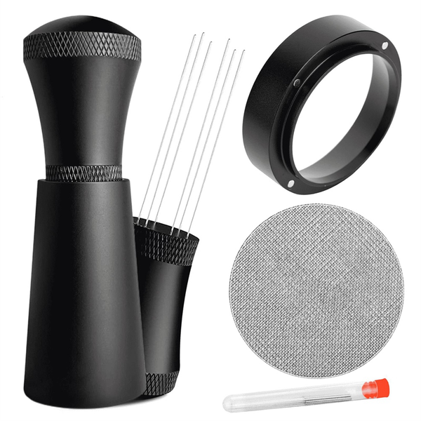 Wdt Tools Espresso Puck Screen - 54Mm Dosing Funnel &amp; Needles