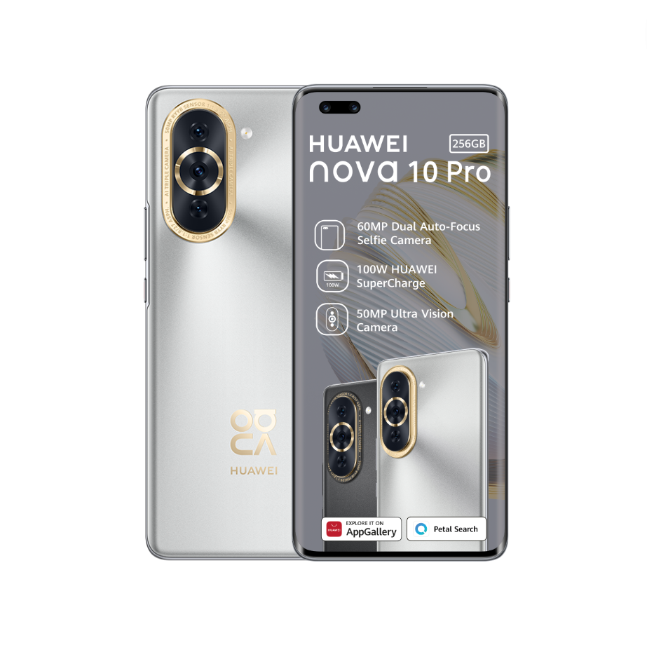 Huawei Nova 10 Pro 256GB LTE Dual Sim - Starry Silver
