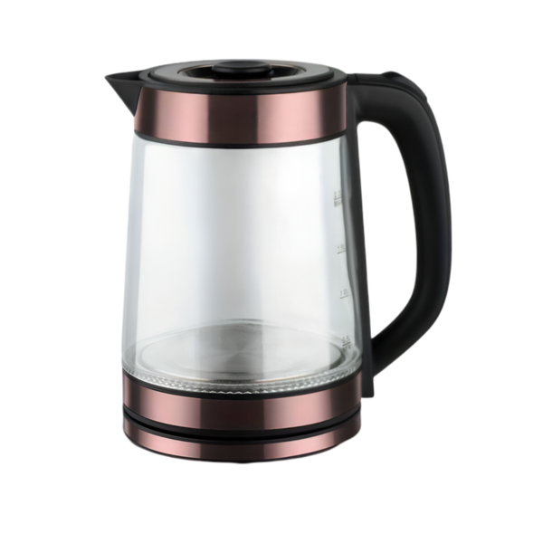 2000W 2.5L BPA-Free Interior Glass Household Handheld Electric Kettle
