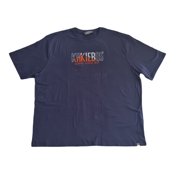 Kakiebos Torring Short Sleeve Tee - New Navy