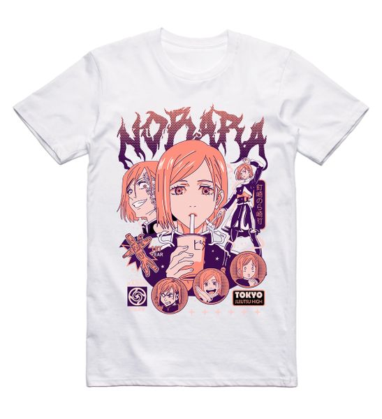 Jujutsu Kaisen: Nobara Kugisaki Retro Pop Anime T-Shirt