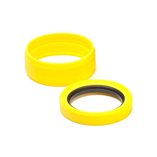 easyCover PRO Silicon Camera Lens Rim with Bumper 72mm - Yellow - ECLR72Y
